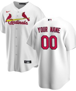 St. Louis Cardinals Nike Youth Home Replica Custom Jersey - White