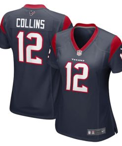 Nico Collins Houston Texans Nike Women's Game Jersey - Navy