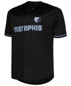 Alternative view of Memphis Grizzlies Profile Big & Tall Pop Jersey - Black