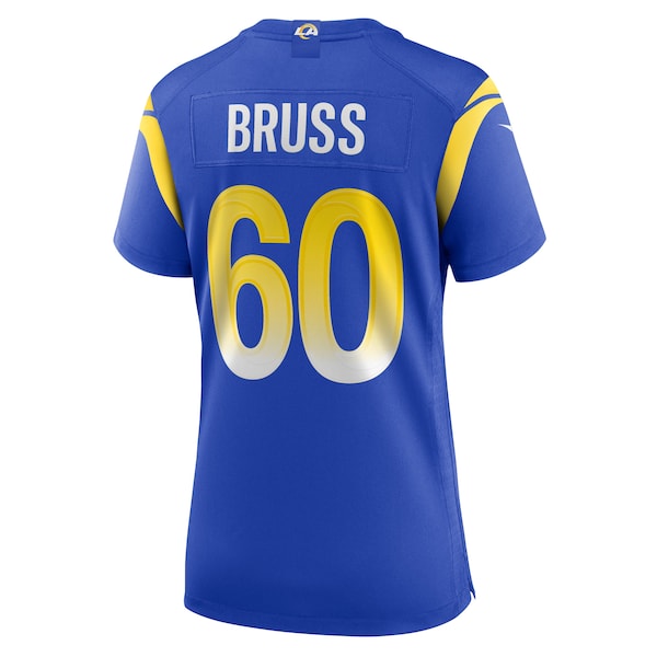 Logan Bruss Los Angeles Rams Nike Women's Game Player Jersey - Royal - Image 3
