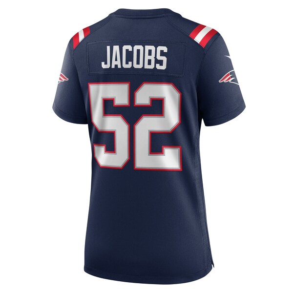 Curtis Jacobs New England Patriots Nike Women's Game Jersey - Navy - Image 4