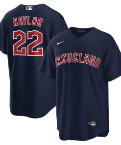 Josh Naylor Cleveland Guardians Nike Alternate Replica Jersey - Navy/White