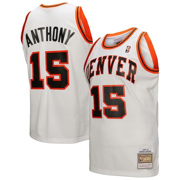Carmelo Anthony Denver Nuggets 2006/07 Swingman Jersey - White