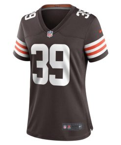 Alternative view of Kenyan Drake Cleveland Browns Nike Women's  Game Jersey -  Brown