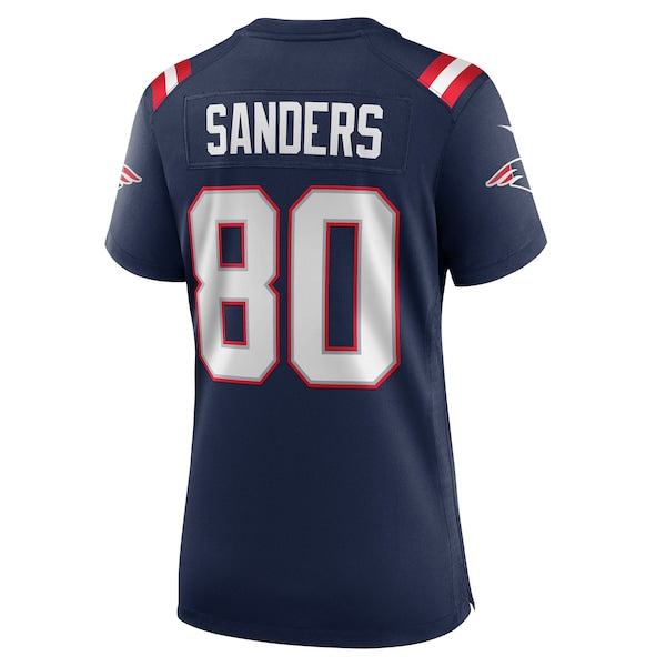 Braylon Sanders New England Patriots Nike Women's Game Jersey - Navy - Image 4