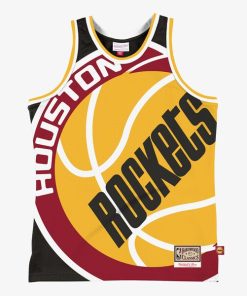 Houston Rockets  Hardwood Classics Blown Out Fashion Jersey - Black