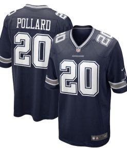 Tony Pollard Dallas Cowboys Nike Game Player Jersey - Navy/White