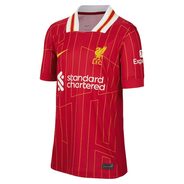 Liverpool Nike Youth 2024/25 Home Custom Replica Jersey - Red - Image 2