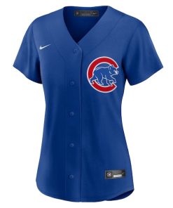 Alternative view of Chicago Cubs Nike Women's Alternate Replica Team Jersey - Royal