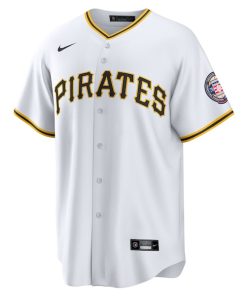 Alternative view of Dave Parker Pittsburgh Pirates Nike 2025 Baseball Hall of Fame Name & Number Retired Replica Jersey - White