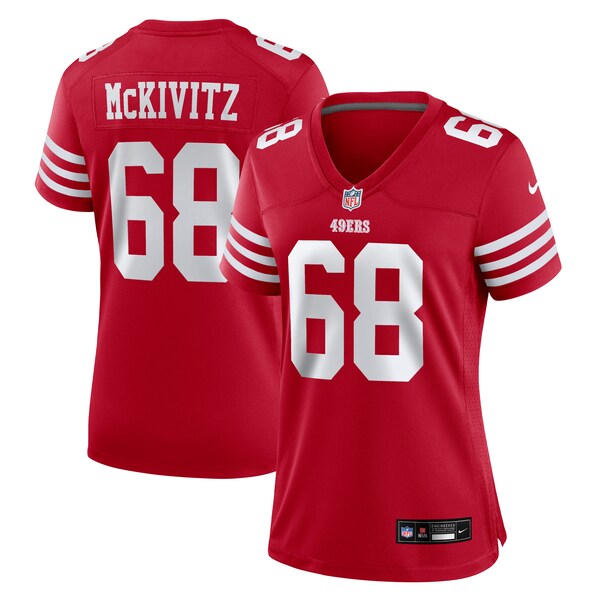 Colton McKivitz San Francisco 49ers Nike Women's Game Jersey - Scarlet - Image 2
