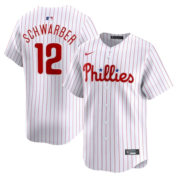 Kyle Schwarber Philadelphia Phillies Nike Home Limited Player Jersey - White