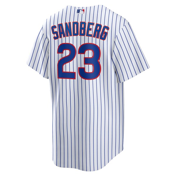 Ryne Sandberg Chicago Cubs Nike Home Retired Player Replica Jersey - White - Image 3
