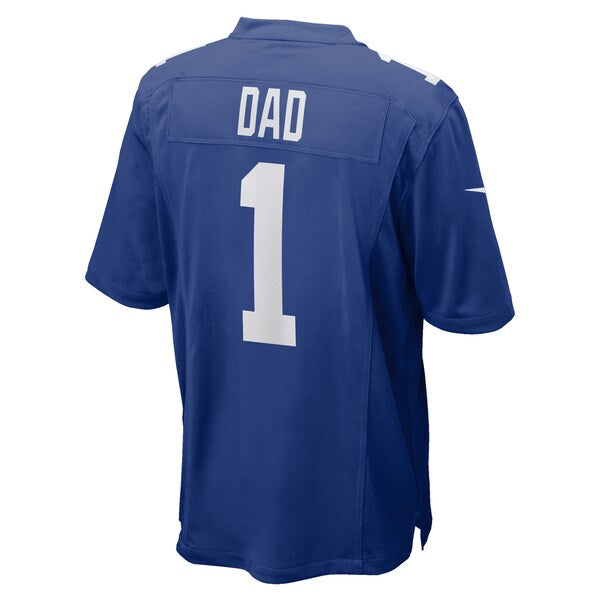 Number 1 Dad New York Giants Nike Game Jersey - Royal - Image 3