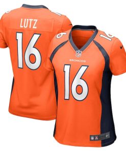 Wil Lutz Denver Broncos Nike Women's  Game Jersey -  Orange