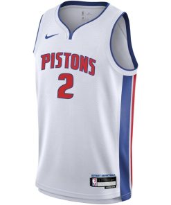 Alternative view of Cade Cunningham Detroit Pistons Nike Youth Swingman Jersey - Association Edition - White