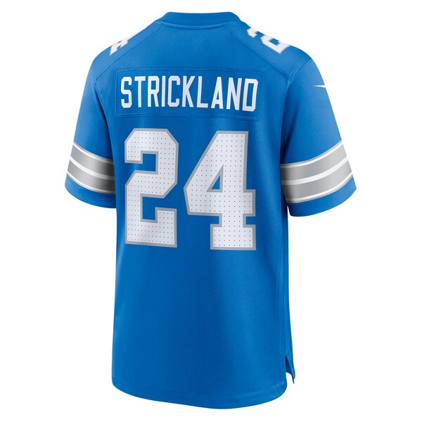 Loren Strickland Detroit Lions Nike Team Game Jersey - Blue - Image 4