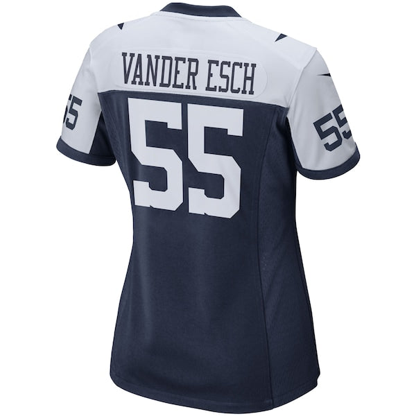 Leighton Vander Esch Dallas Cowboys Nike Women's Alternate Game Team Jersey - Navy - Image 3