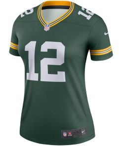 Alternative view of Aaron Rodgers Green Bay Packers Nike Women's Legend Jersey - Green