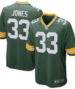 Aaron Jones Green Bay Packers Nike Game Jersey - Green