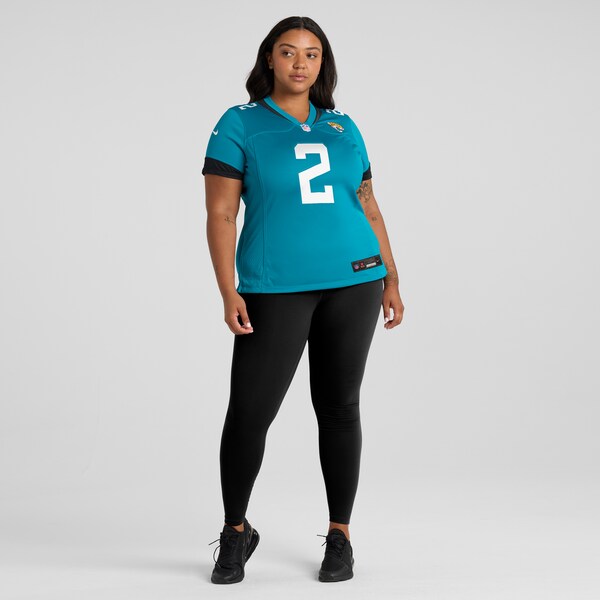 D'Ernest Johnson Jacksonville Jaguars Nike Women's Game Jersey - Teal - Image 6
