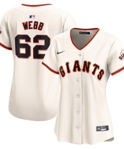 Logan Webb San Francisco Giants Nike Women's  Home Limited Player Jersey - Cream