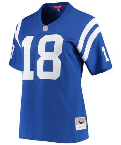 Alternative view of Peyton Manning Indianapolis Colts Women's 1998 Legacy Replica Jersey - Royal