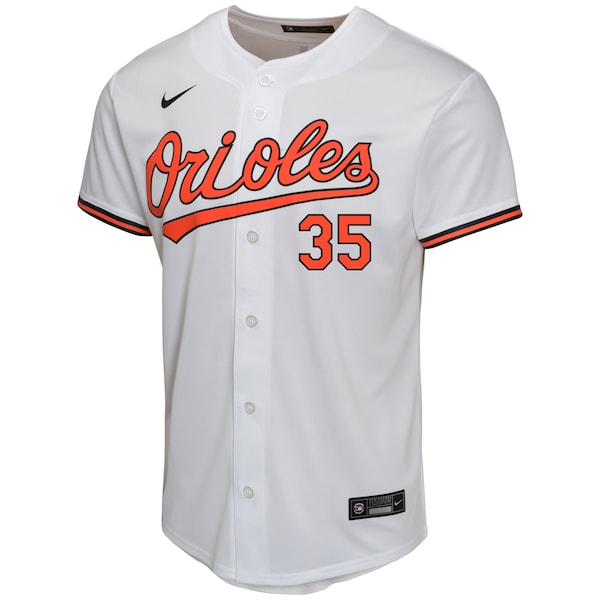 Adley Rutschman Baltimore Orioles Nike Youth Home Game Player Jersey - White - Image 2