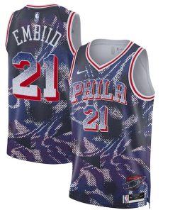 Joel Embiid Philadelphia 76ers Nike Unisex 2025 Select Series Swingman Player Jersey - Navy