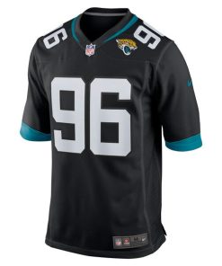 Alternative view of Adam Gotsis Jacksonville Jaguars Nike Game Jersey - Black