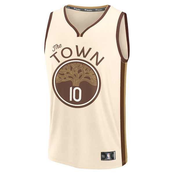 Jimmy Butler III Golden State Warriors 2025/26 City Edition Fast Break Jersey - Tan - Image 2
