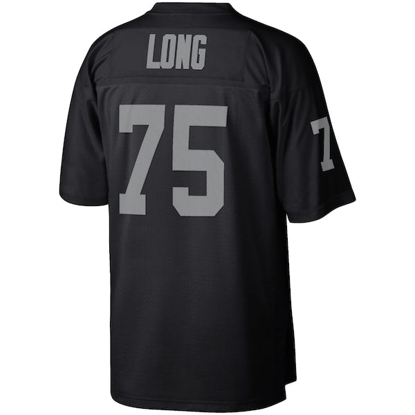 Howie Long Las Vegas Raiders Retired Player Legacy Replica Jersey - Black - Image 4