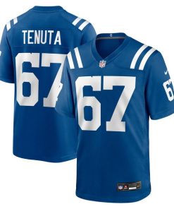 Luke Tenuta Indianapolis Colts Nike Team Game Jersey -  Royal