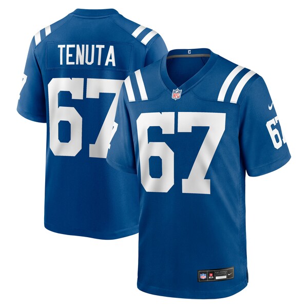 Luke Tenuta Indianapolis Colts Nike Team Game Jersey - Royal