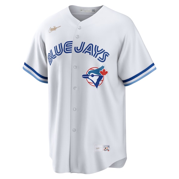 Toronto Blue Jays Nike Home Cooperstown Collection Team Jersey - White - Image 2