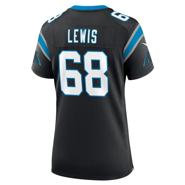 Damien Lewis Carolina Panthers Nike Women's Game Jersey - Black - Image 4