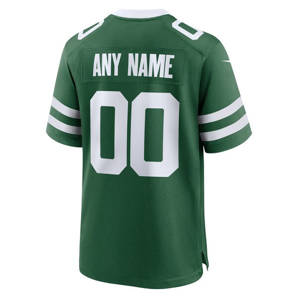 New York Jets Nike Custom Game Jersey - Legacy Green - Image 3