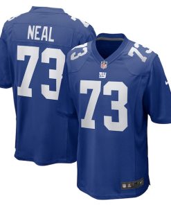 Evan Neal New York Giants Nike Player Game Jersey - Royal
