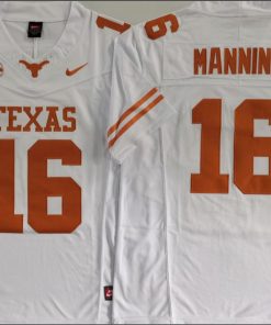 Arch Manning NCAA Texas Longhorns Nike Vapor Limited Jersey