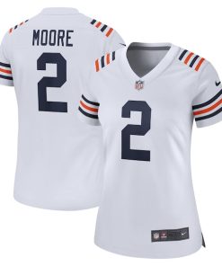 D.J. Moore Chicago Bears Nike Women's Alternate Game Jersey - White