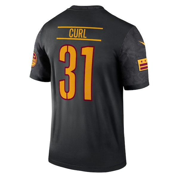 Kamren Curl Washington Commanders Nike Alternate - Black - Image 3