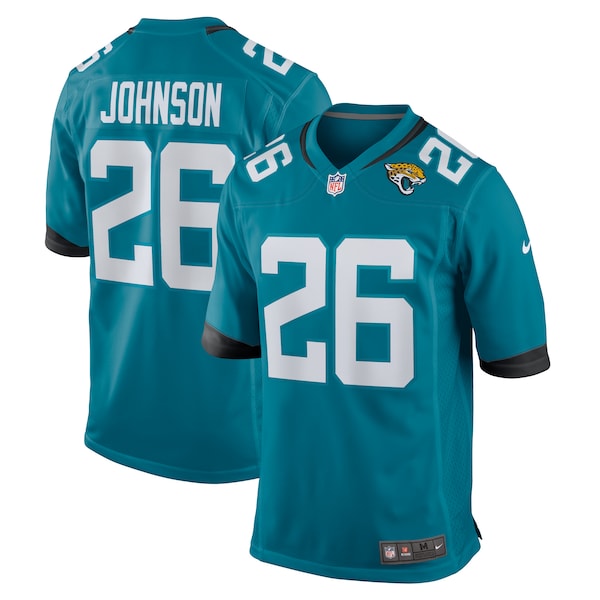 D'Ernest Johnson Jacksonville Jaguars Nike Women's Game Jersey - Teal