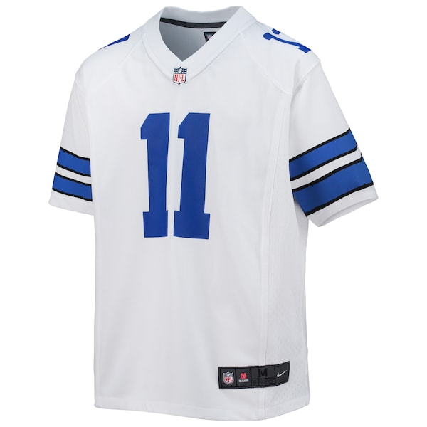 Micah Parsons Dallas Cowboys Nike Youth Game Jersey - White/Navy - Image 5