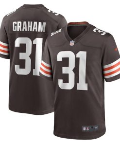 Thomas Graham Jr. Cleveland Browns Nike Team Game Jersey -  Brown