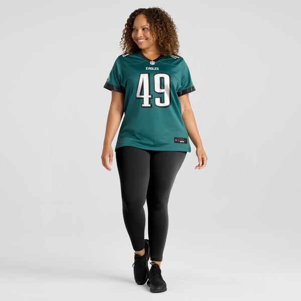 Rick Lovato Philadelphia Eagles Nike Women's Team Game Jersey - Midnight Green - Image 6
