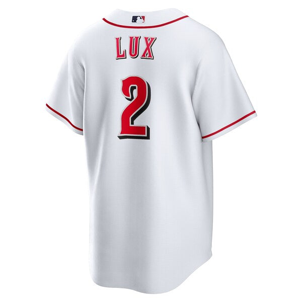 Gavin Lux Cincinnati Reds Nike Home Replica Jersey - White - Image 3