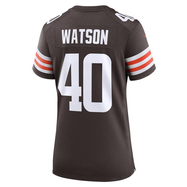 Nathaniel Watson Cleveland Browns Nike Women's Game Jersey - Brown - Image 4