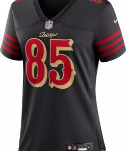 Alternative view of Women's George Kittle San Francisco 49ers Nike 2025 RIVALRIES Game Jersey - Black