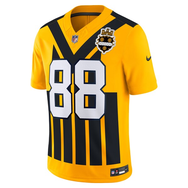 Pat Freiermuth Pittsburgh Steelers Nike Alternate Vapor F.U.S.E. Limited Jersey - Gold - Image 2