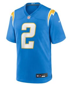Alternative view of Elijah Molden Los Angeles Chargers Nike Team Game Jersey -  Powder Blue